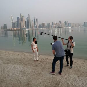 Tournage à Dubai pour un groupe hotelier